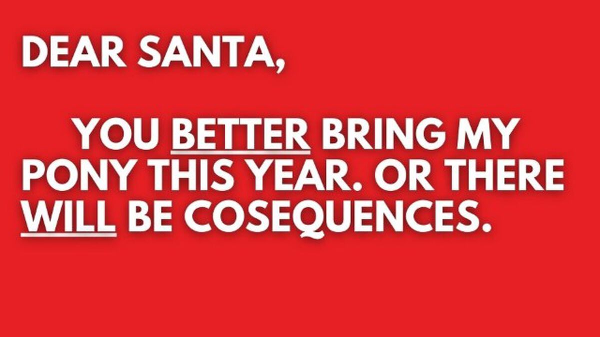 Dear Santa: Real or Fake image number null